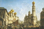 Виды старой Москвы,Соборная площадь