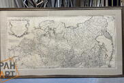 географические карты в деревянном багете,географические карты больших размеров,оформление географических карт